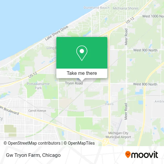 Gw Tryon Farm map