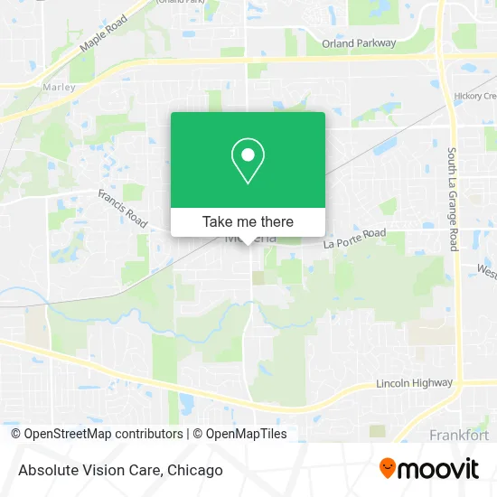Absolute Vision Care map