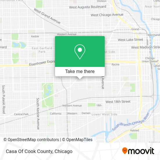 Casa Of Cook County map