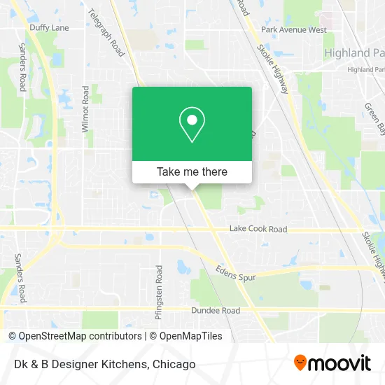 Dk & B Designer Kitchens map