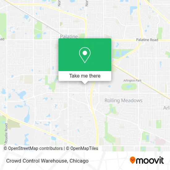 Crowd Control Warehouse map