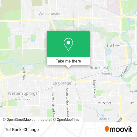 Tcf Bank map