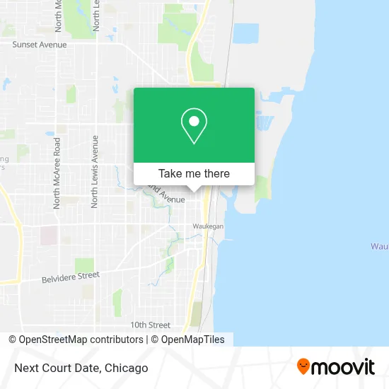 Next Court Date map