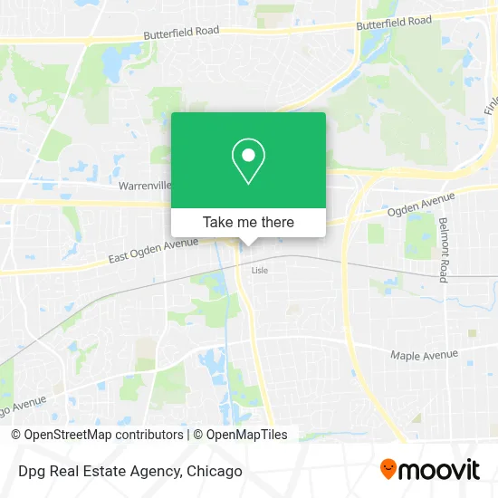 Dpg Real Estate Agency map