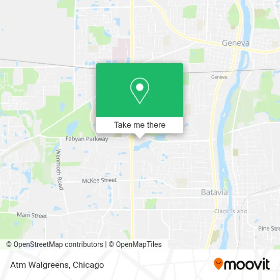 Atm Walgreens map