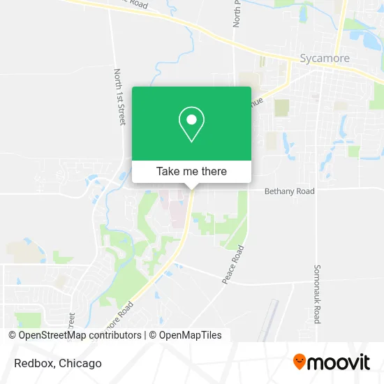 Redbox map