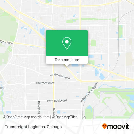 Transfreight Logistics map