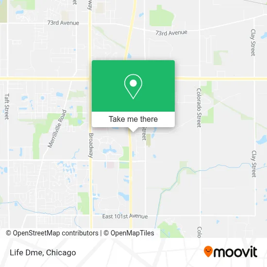 Life Dme map