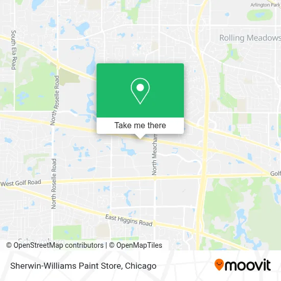 Sherwin-Williams Paint Store map