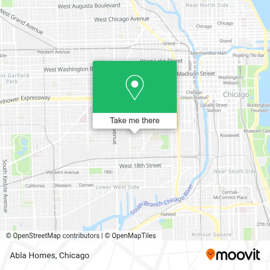 Abla Homes map