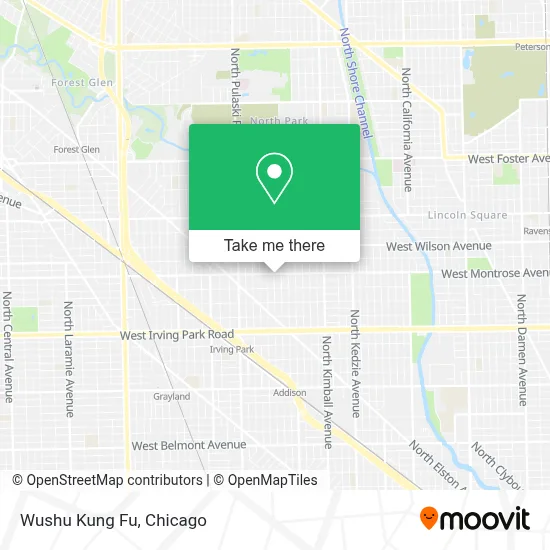 Wushu Kung Fu map