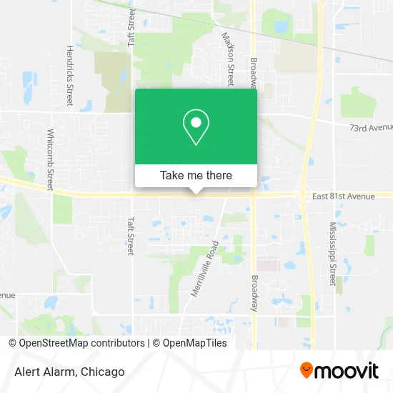 Alert Alarm map