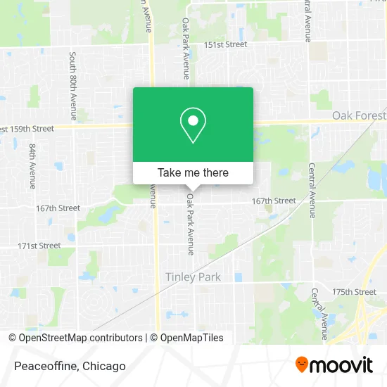 Peaceoffine map
