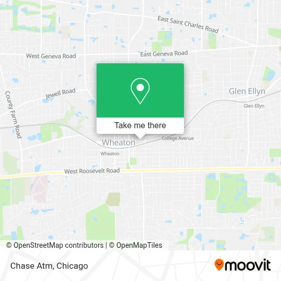 Chase Atm map