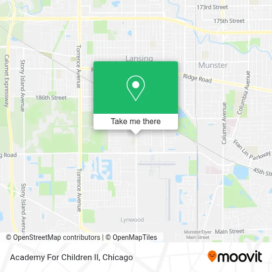 Academy For Children II map