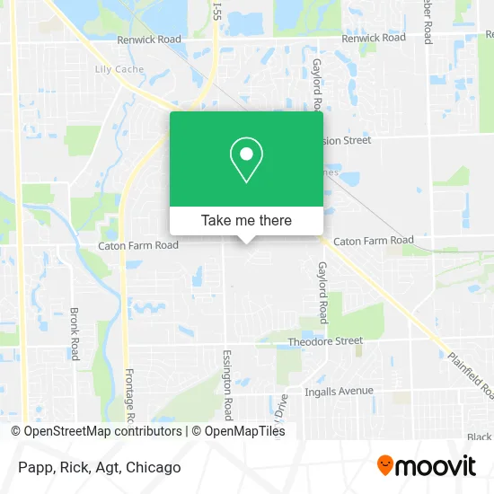 Papp, Rick, Agt map