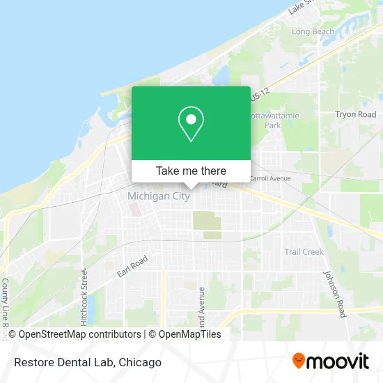 Restore Dental Lab map