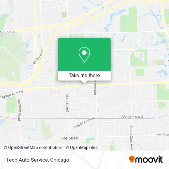 Tech Auto Service map