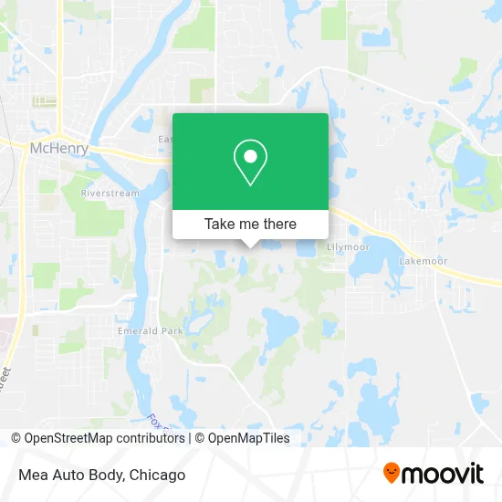 Mea Auto Body map