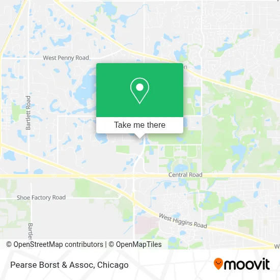 Pearse Borst & Assoc map