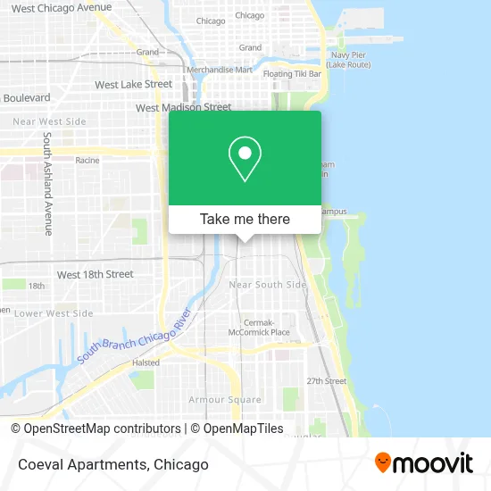 Coeval Apartments map