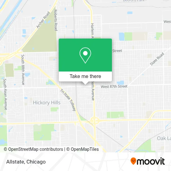 Allstate map