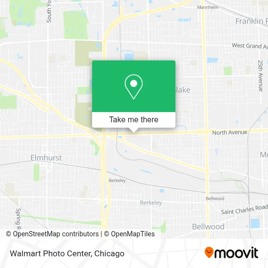 Walmart Photo Center map