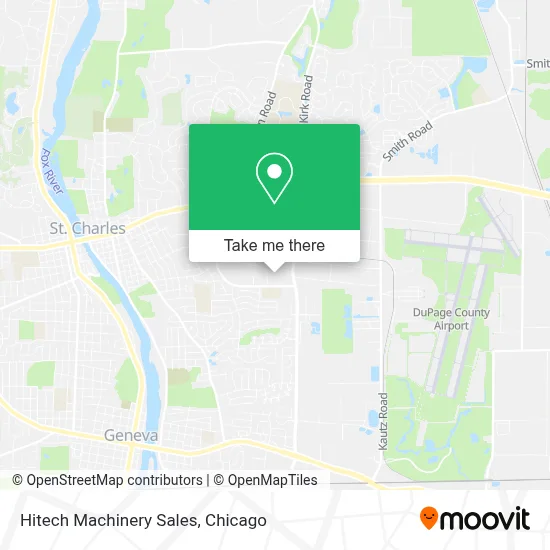 Hitech Machinery Sales map