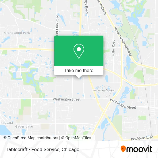 Tablecraft - Food Service map