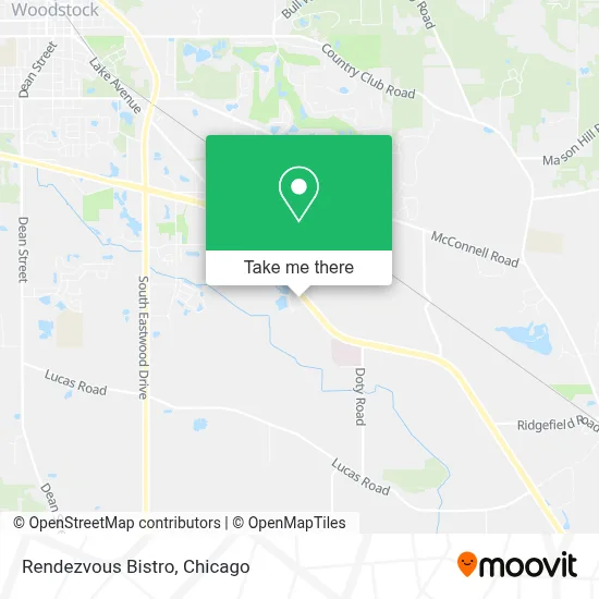 Rendezvous Bistro map