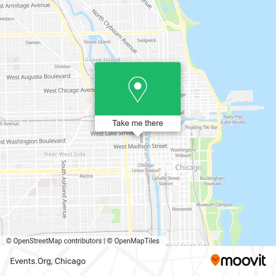 Events.Org map