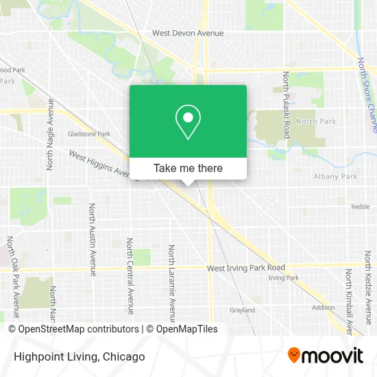 Highpoint Living map