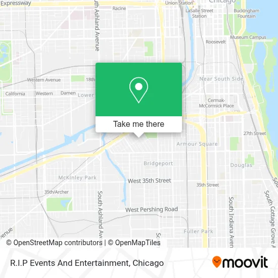 R.I.P Events And Entertainment map