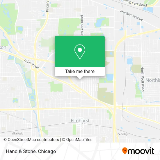 Hand & Stone map