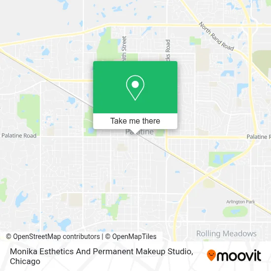 Monika Esthetics And Permanent Makeup Studio map