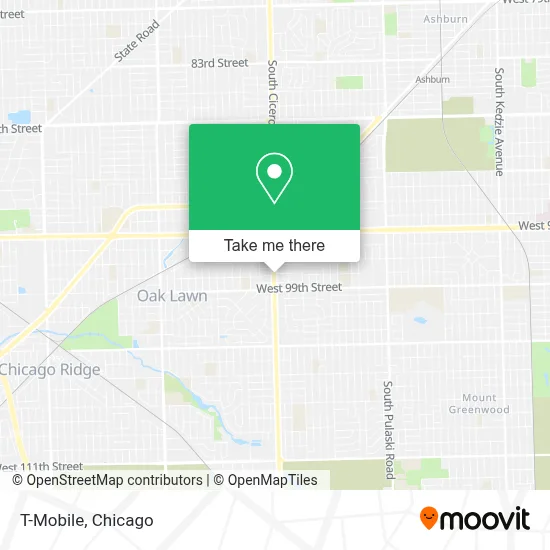 T-Mobile map