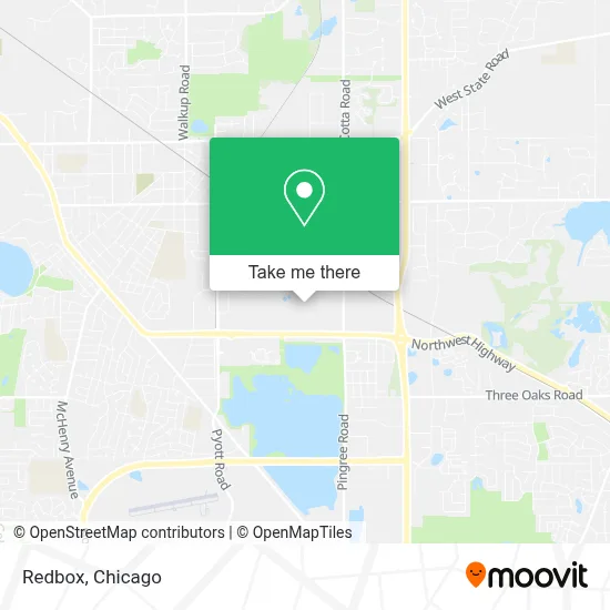Redbox map