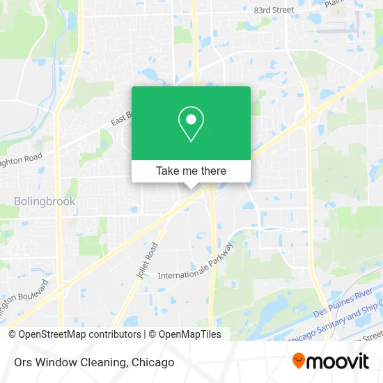 Ors Window Cleaning map