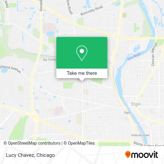 Lucy Chavez map