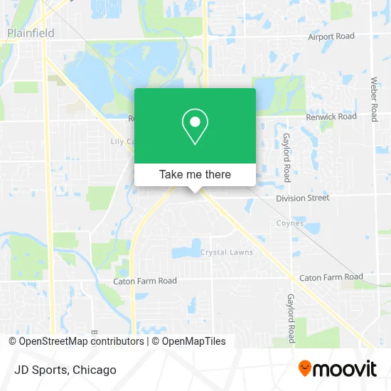 Jd Sports map