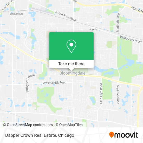 Dapper Crown Real Estate map