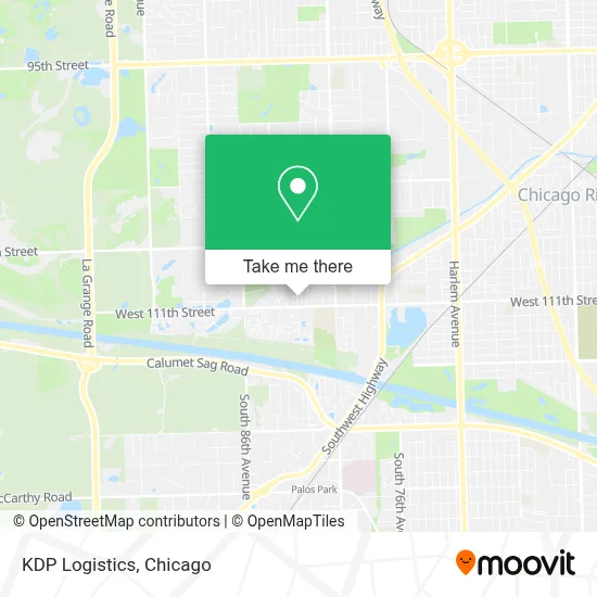 Kdp Logistics map