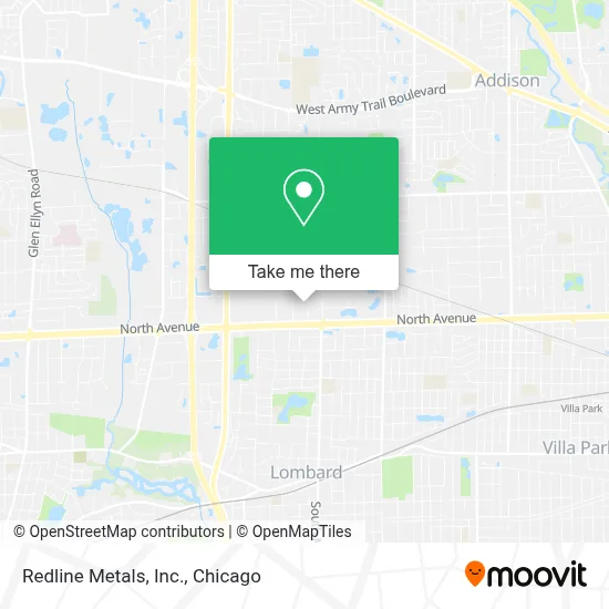 Redline Metals, Inc. map