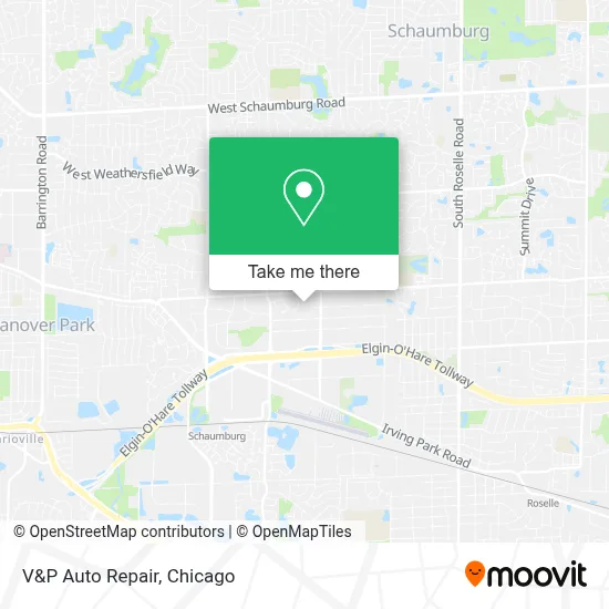 V&P Auto Repair map