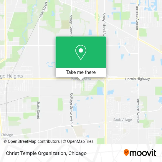 Christ Temple Organization map