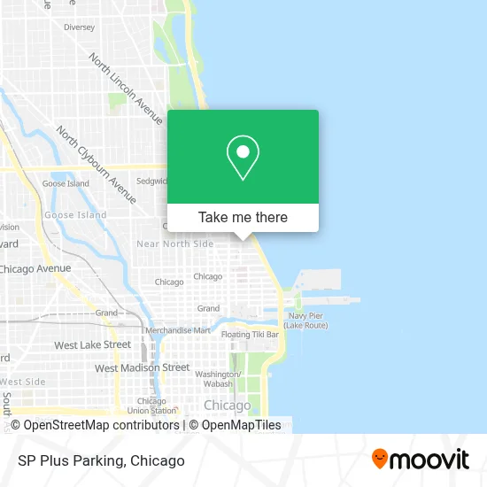 SP Plus Parking map