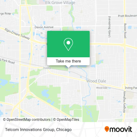 Telcom Innovations Group map