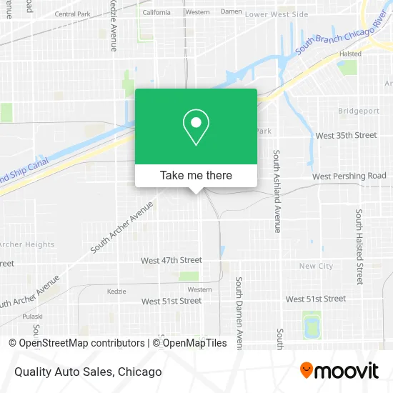 Quality Auto Sales map