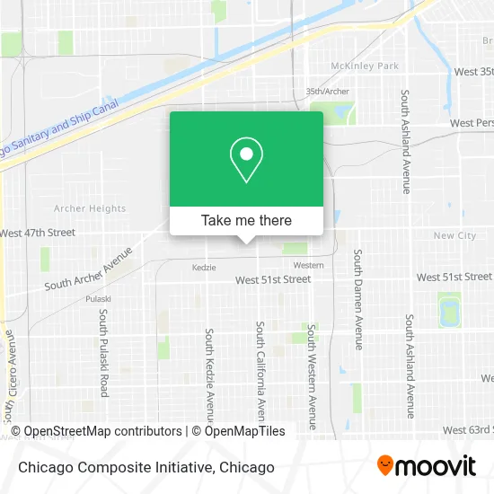 Chicago Composite Initiative map