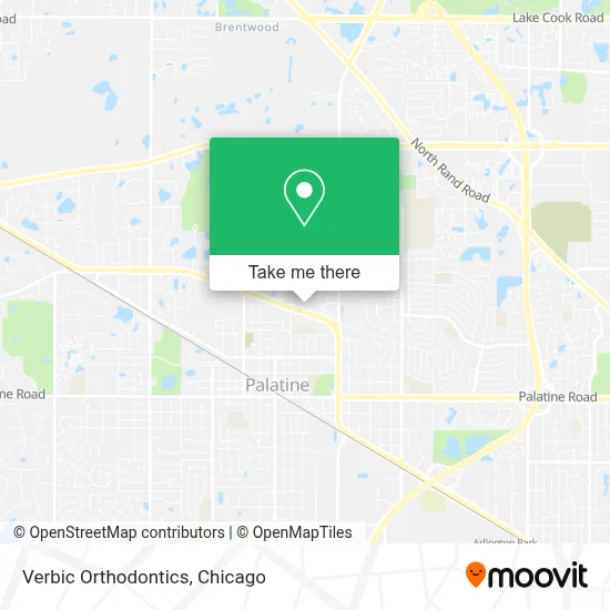 Verbic Orthodontics map
